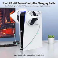 Нов кабел за зареждане PS VR2 контролер + протектор за слушалки PS5 , снимка 2 - Аксесоари - 40517720