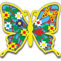 Детски Креативен комплект Пеперуда, снимка 3 - Други - 42745551
