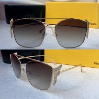 Fendi 2020 дамски слънчеви очила с камъни, снимка 1 - Слънчеви и диоптрични очила - 30747836