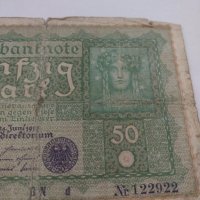 Райх банкнота - Германия - 50 марки / 1919 година - 17959, снимка 4 - Нумизматика и бонистика - 31032079