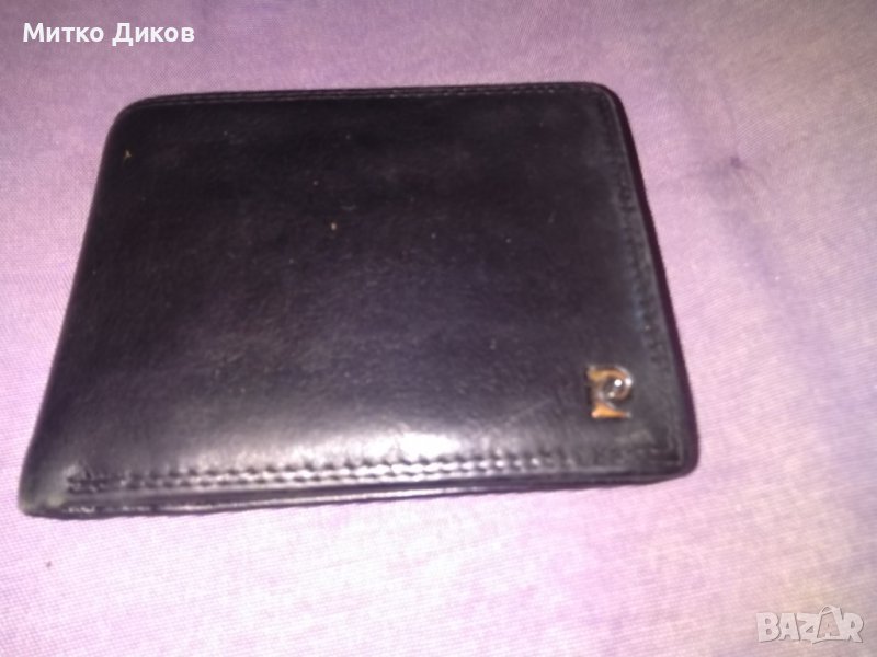 Портфейл марков Пиер Карден 125х95мм-естествена кожа с кутия, снимка 1