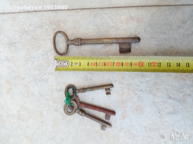 Бронзов ключ бронзови ключове, снимка 1