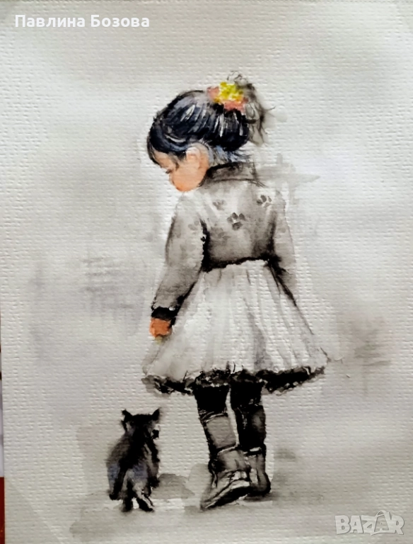 ,,Пътуване,, Картина Акварел , снимка 1