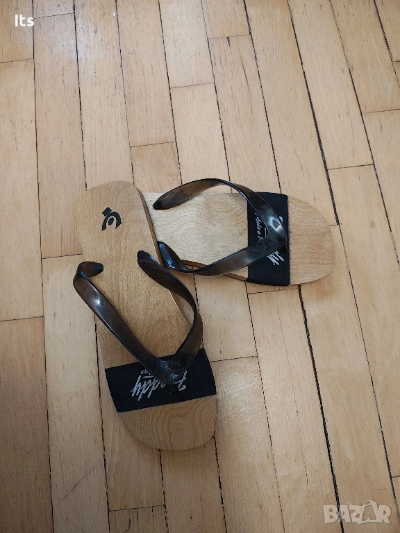 Женски дървени джапанки , снимка 1