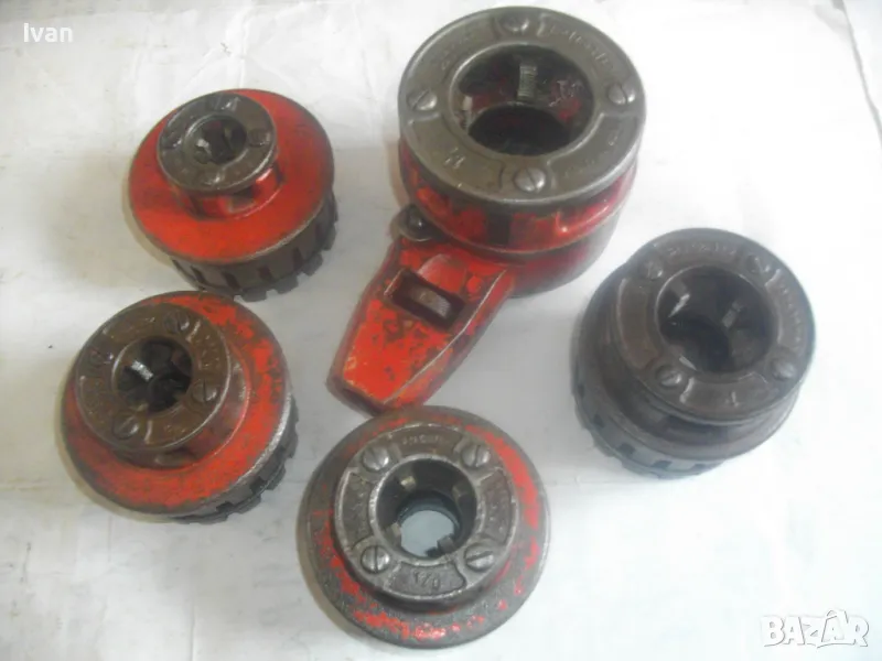 РЕЗБОНАРЕЗНА ГЛАВА RIDGID 1/2"-1 1/2" CENTRAL ДЪРЖАЧ ТРЕСЧОТКА ЗА РЕЗБОНАРЕЗНИ ГЛАВИ RIDGID CENTRAL, снимка 1