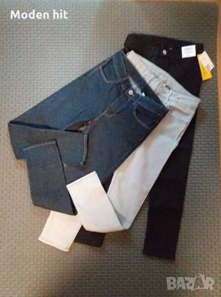 Нови с етикет! H&M комплект от 3 чифта Skinny Fit Jeans размер 146 см., снимка 1