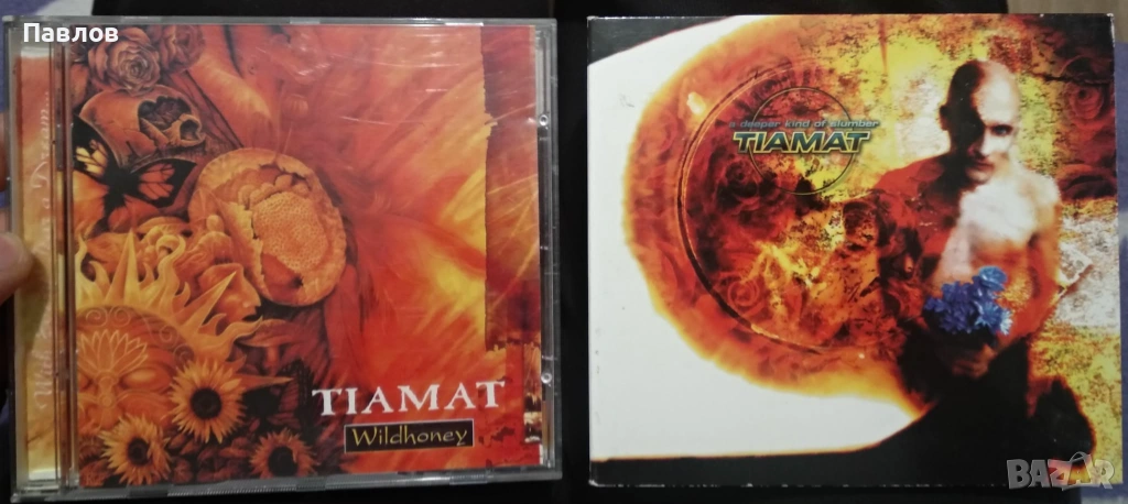 Tiamat - Wildhoney и A Deeper Kind Of Slumber оригинални компактдискове, снимка 1