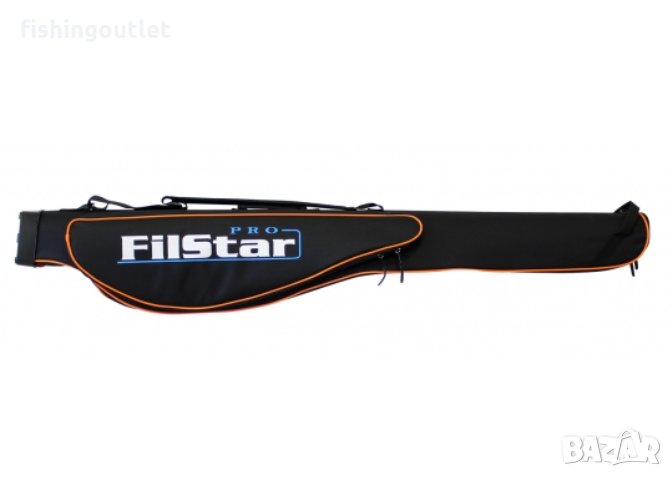 Единичен твърд калъф FilStar с голям външен джоб, снимка 1