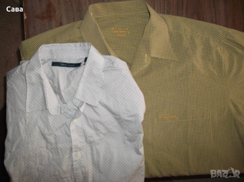 Ризи PIERRE CARDIN, PERRY ELLIS   мъжки,Л-ХЛ, снимка 1