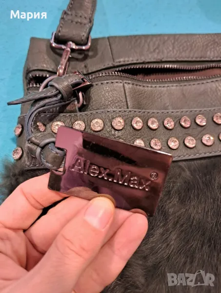 Заешки косъм-ALEX.MAX-дамска чанта , снимка 1