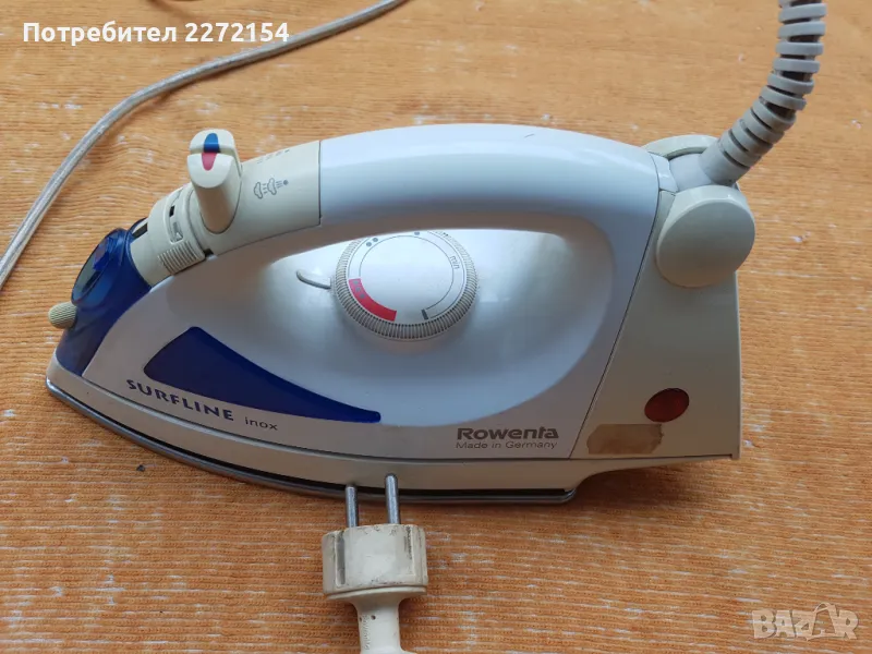 Парна ютия ROWENTA INOX, снимка 1