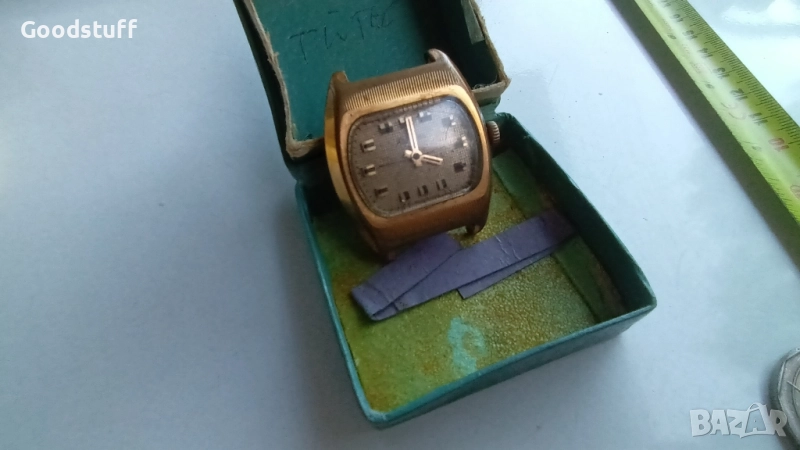 Часовник Ракета Ау10,Raketa Au10,с кутия ,работещ , снимка 1