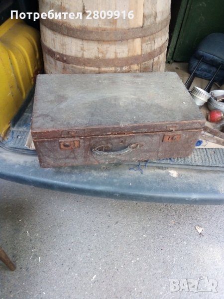 Дървен куфар , снимка 1