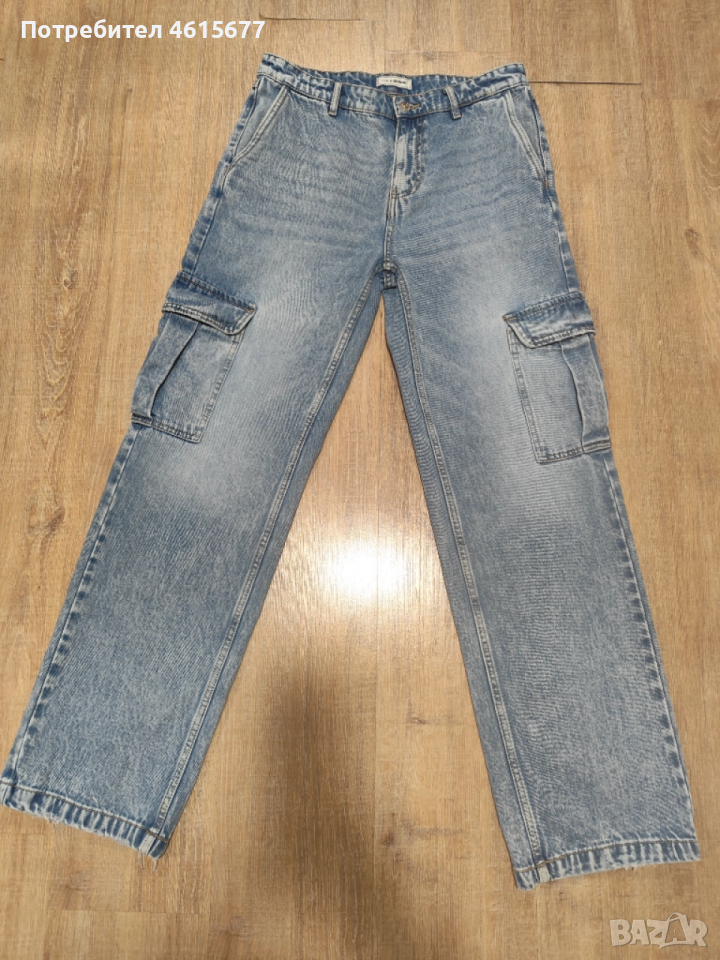 дънки с джобове отстрани, снимка 1