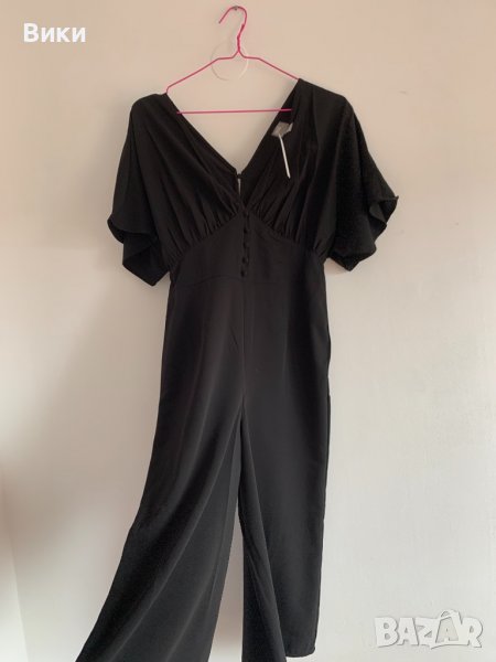 Дамски гащеризон черен S/ХS, снимка 1