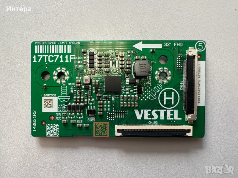 T-con 17TC711F от FINLUX 32-FFE-5530, снимка 1
