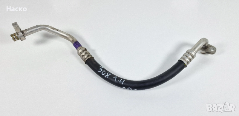 Маркуч Тръба Климатик Климатроник Пежо 308 Peugeot 308 1.6 VTi 2007-2014, снимка 1