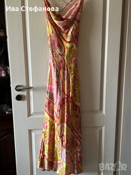 Wow  дълга ежедневна елегантна рокля Reserved 100 % вискоза , снимка 1