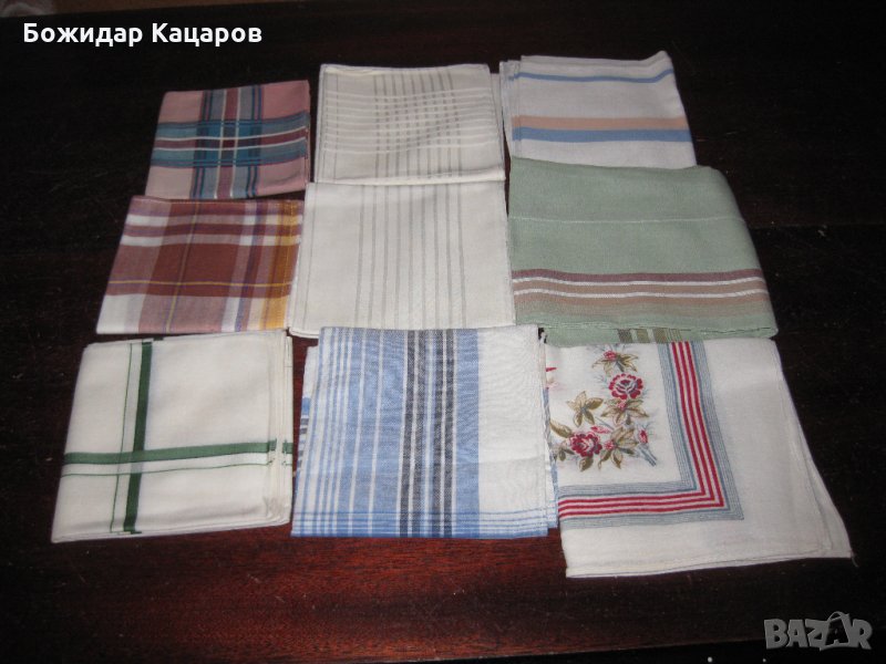 Памучни носни кърпички 33 броя  Цена 25 лева, снимка 1