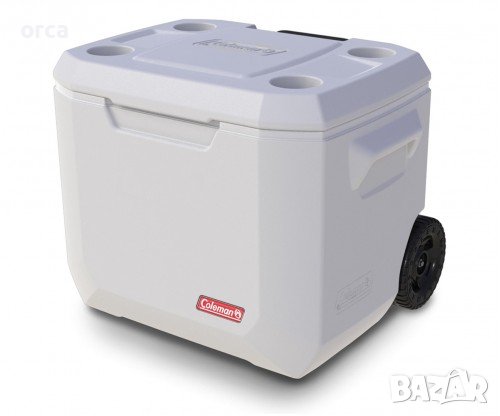 Хладилна кутия Coleman 50 qt Marine Wheeled Cooler 5882, снимка 1