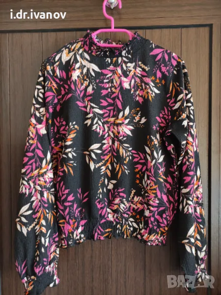 цветна стилна блуза, снимка 1