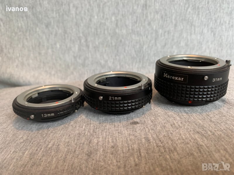 удължители за обектив marexar 13mm 21mm 31mm japan, снимка 1