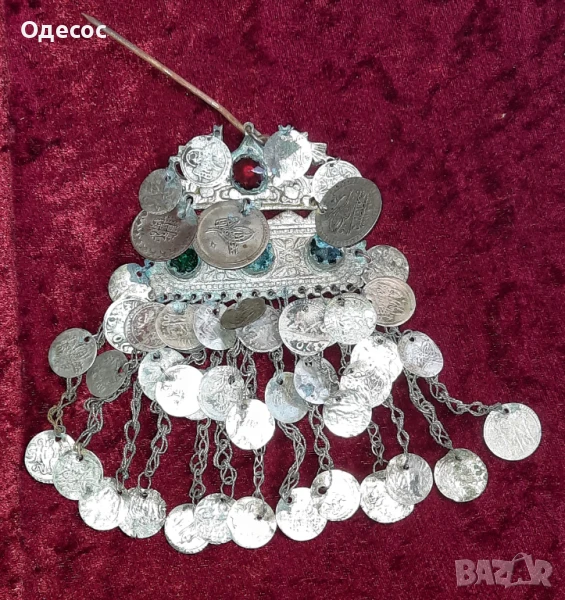 Старинен възрожденски накит ,трепка, снимка 1