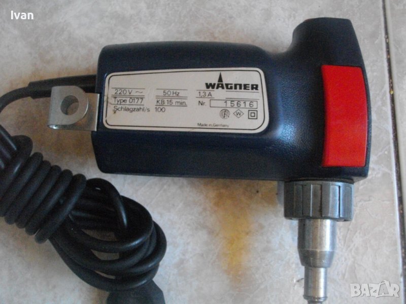 Моторен Електрически ЧукНемски ПрофиОТЛИЧЕНWAGNER MOTORHAMMER Type