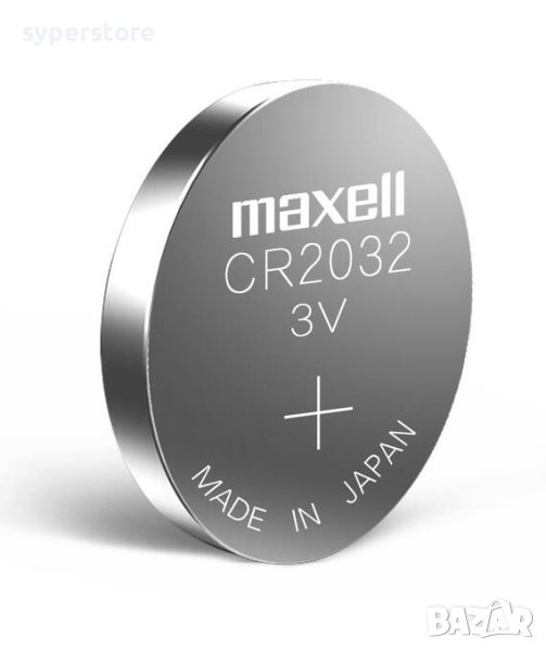 Батерия CR2032 Maxell 3V Lithium Cell, снимка 1