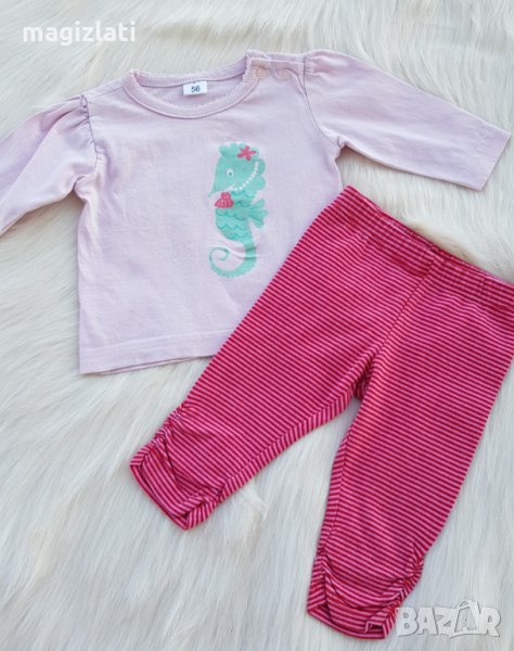 Блуза и клинче за бебе 0-3 месеца, снимка 1