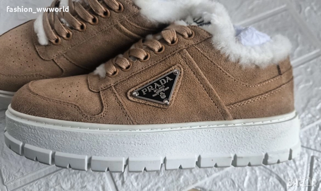зимни дамски кецове Prada 36 реплика, снимка 1