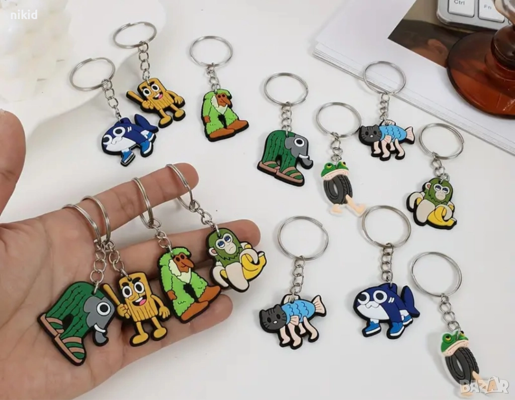 ITALIAN BRAINROT ключодържател гумен, снимка 1