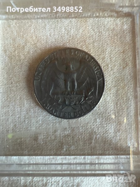 Quarter Dollar 1973 г. Сребърна, снимка 1