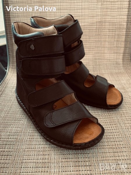 Леки комфортни летни боти-сандали FINN COMFORT кожа, снимка 1