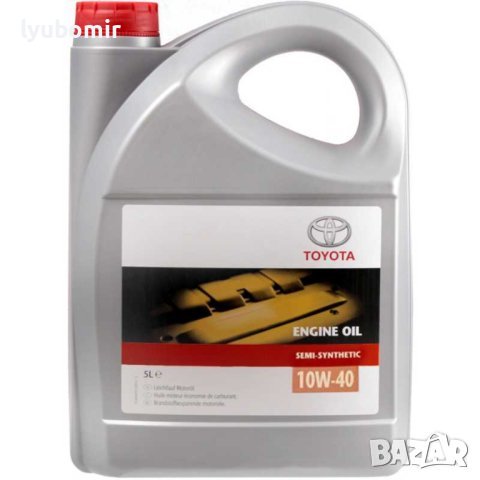Оригинално моторно масло OEM TOYOTA Semi Synthetic 10W40 5л, снимка 1