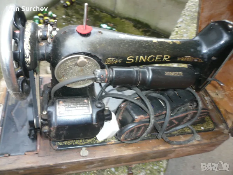 ШЕВНА МАШИНА СИНГЕР ОТ 50-60 ГОДИНИ, снимка 1