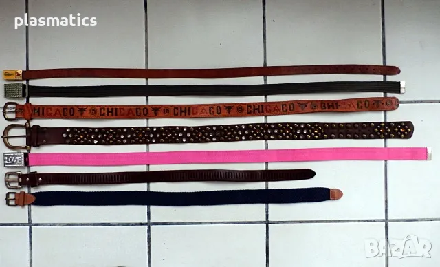 7 колана от кожа и плат, снимка 1