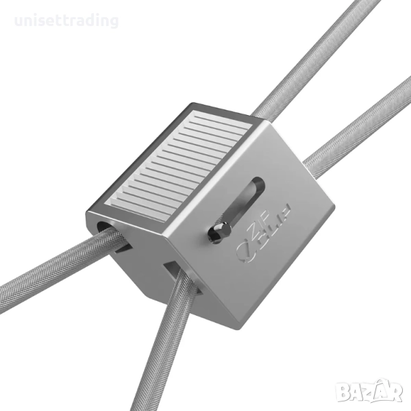  Стяга FRKL100 за стоманено въже (S 50 kg Zip Clip), снимка 1