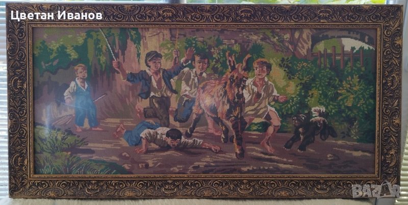 Голям гоблен с размери 130/65, снимка 1