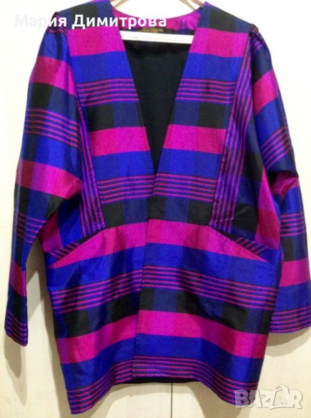 Красиво сако 100% SILK Коприна НОВО, снимка 1