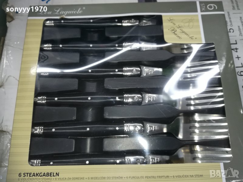 lou laguiole france 6бр-вилици 1602211115, снимка 1