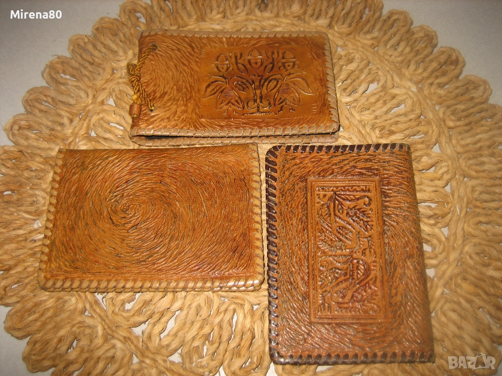 Ретро кожен сет - ЗМНХЗ !, снимка 1