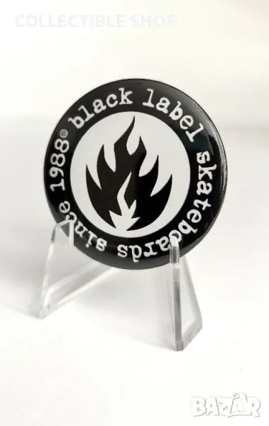 значка Black Label Skateboards , снимка 1