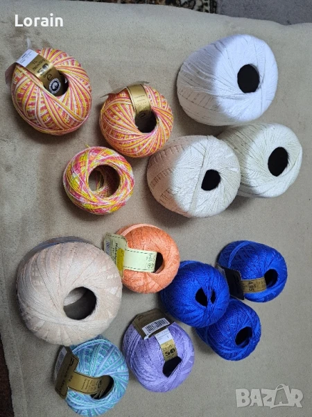 Конци за плетене(немски)-12 броя, снимка 1