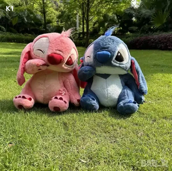 Плюшена играчка Лило и Стич 50см/30см, Lilo & Stitch Плюшени играчки, снимка 1