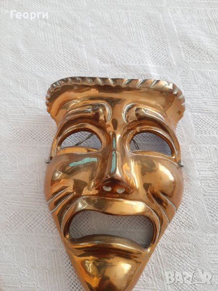 Бронзова маска, снимка 1