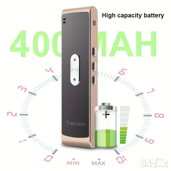 🌍 Интелигентен Преводач с 150 Езика – Свободата да Общуваш Навсякъде!, снимка 1