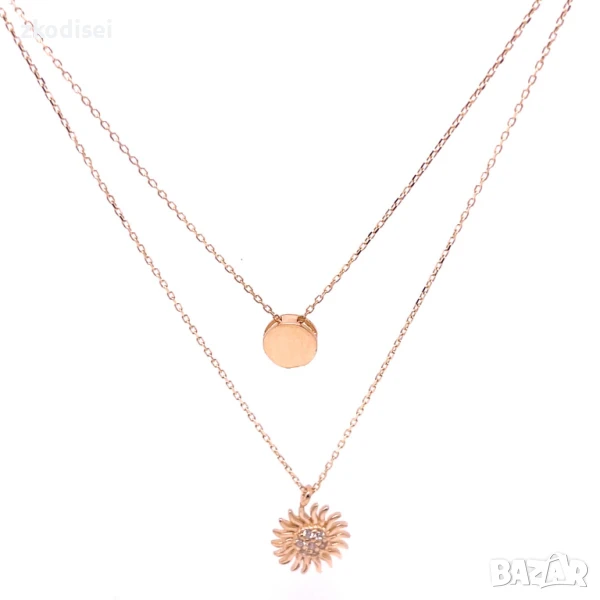 Златнo колие 2,52гр. 46,0см. 14кр. проба:585 модел:32244-6, снимка 1