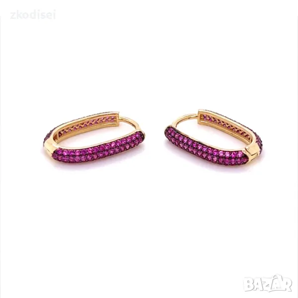 Златни обеци 3,22гр. 14кр. проба:585 модел:26538-6, снимка 1