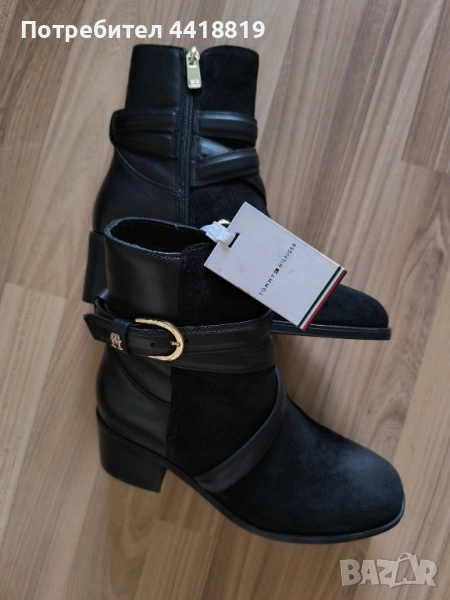 Дамски боти Tommy Hilfiger размер 38, снимка 1